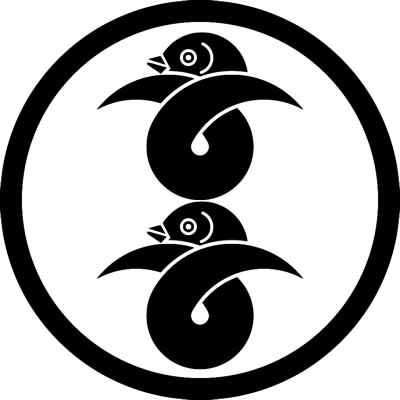 細輪に二つ結び雁金