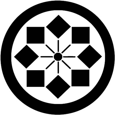 丸に八本骨風車（２）