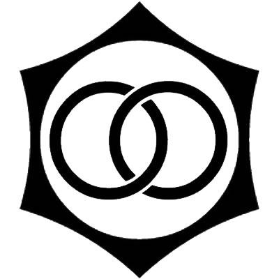 反り鉄砲亀甲に輪違い