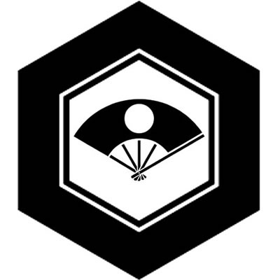 亀甲に日の丸扇（２）