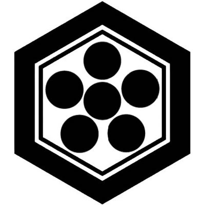 亀甲に六曜・亀甲に六つ星