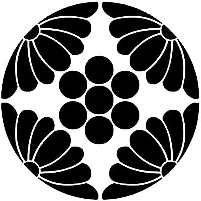 四つ割り菊に七曜