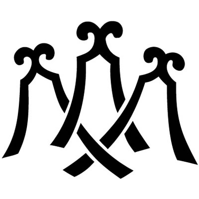 三つ立ち組み琴柱