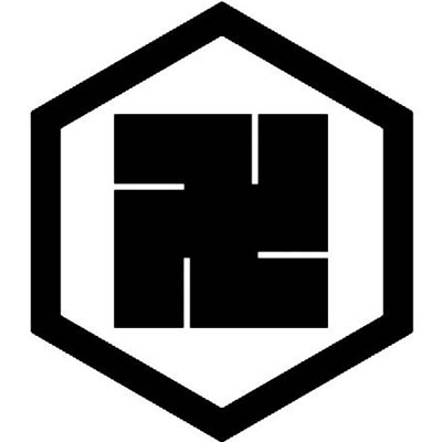 六角に万字／六角に卍