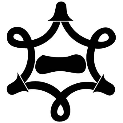 三つ結び松葉に一の字