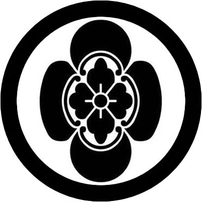 丸に立ち木瓜・丸に竪木瓜