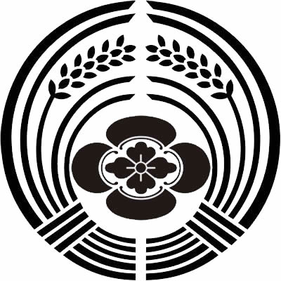 抱き稲の丸に木瓜