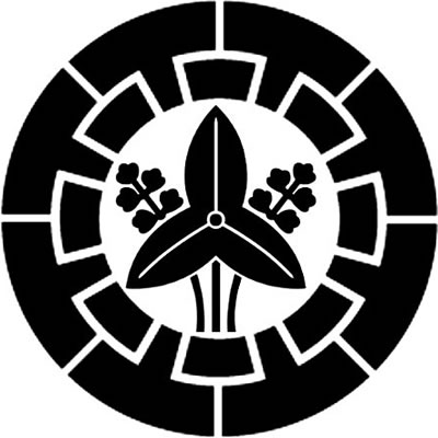 源氏車輪に立ち沢瀉