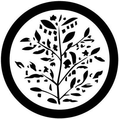 丸に榊に幣・丸に榊に御幣