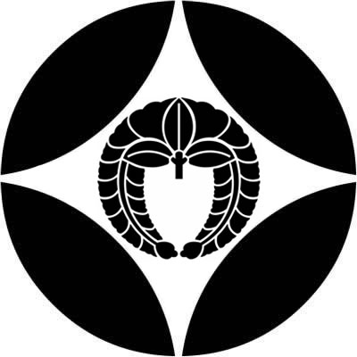 七宝に下がり藤