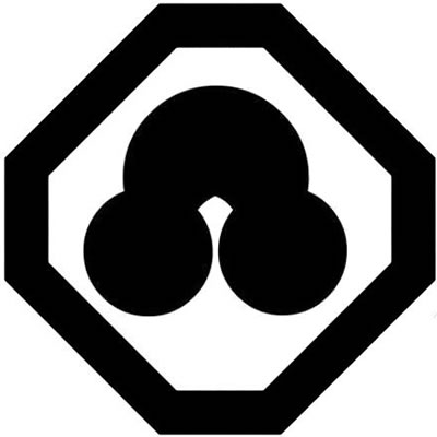 隅切り角に洲浜