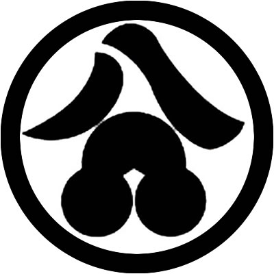 丸に八文字に洲浜