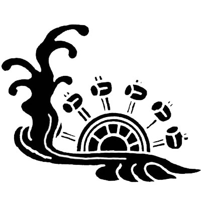 水に水車・水に柄杓車・水に槌車（１）