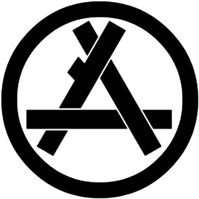 丸に三つ組み筋違（２）