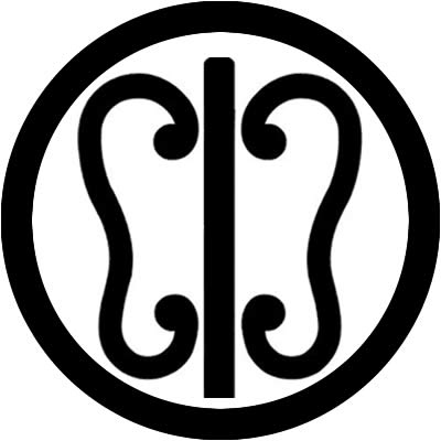 丸に中陰唐団扇