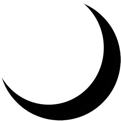 月・三日月（２）