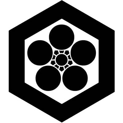 一重亀甲に梅鉢