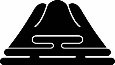 変わり富士山に霞（２）